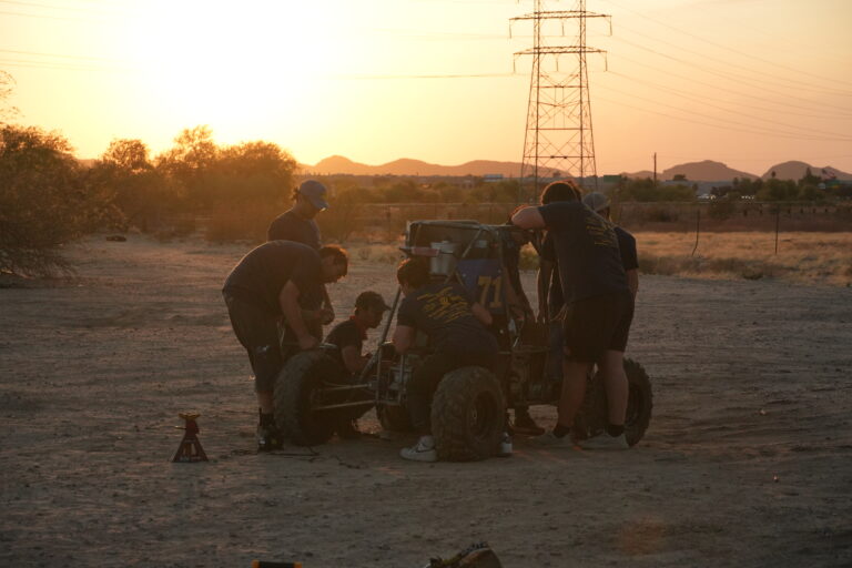 Moments before DBR25 ran for the first time